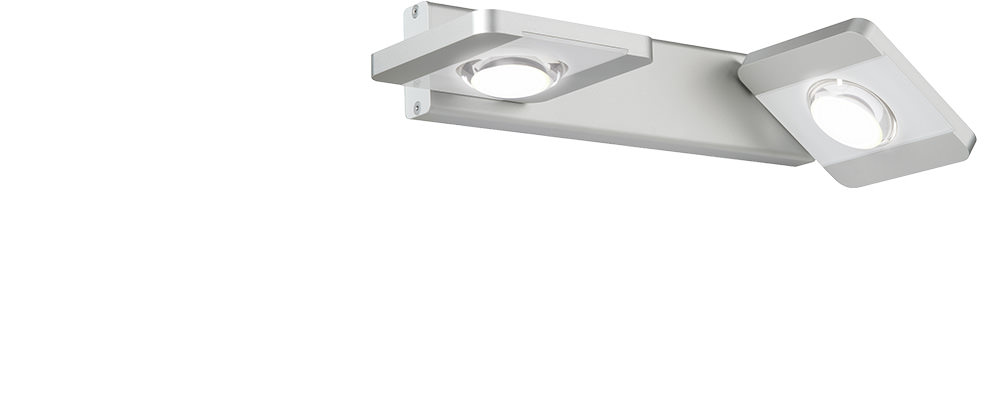 ONYXX.LED – SYSTEM 2 als Wandleuchte